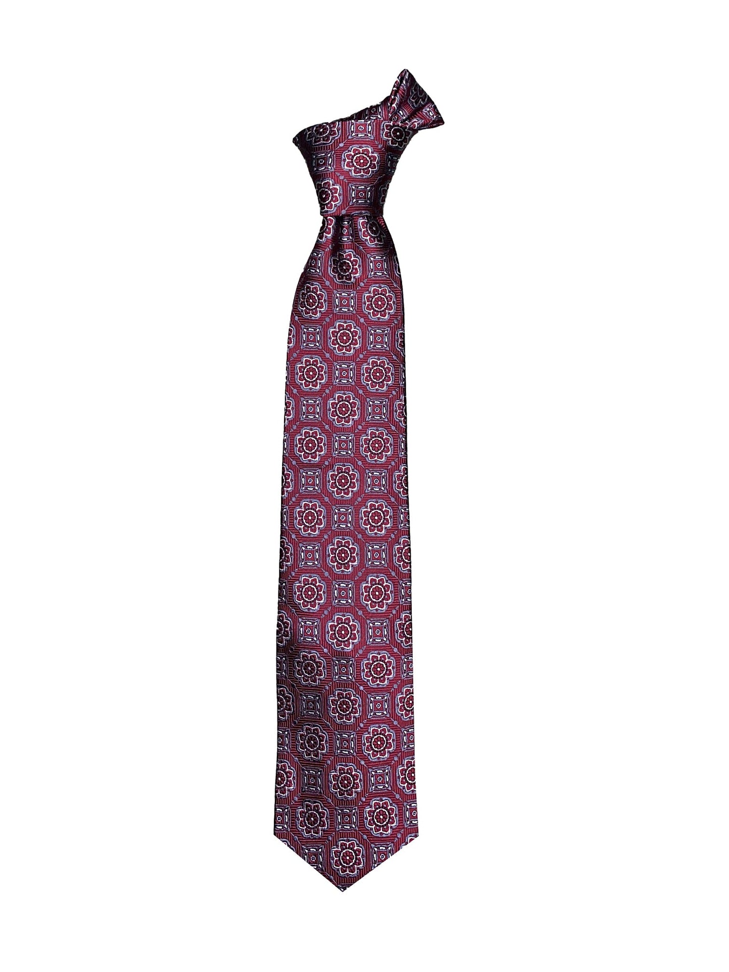 Piattelli Collection - Burgundy Medallion