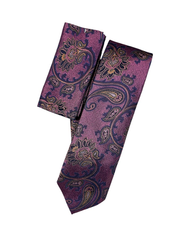 Silk Touch - Persian Purple Paisley