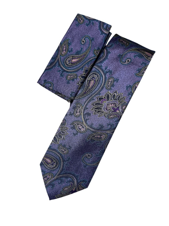 Silk Touch - Persian Purple Paisley