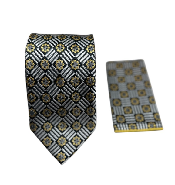 Designer Tie - Medusa Diamond