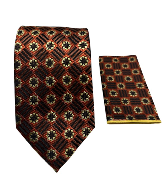 Designer Tie - Medusa Diamond