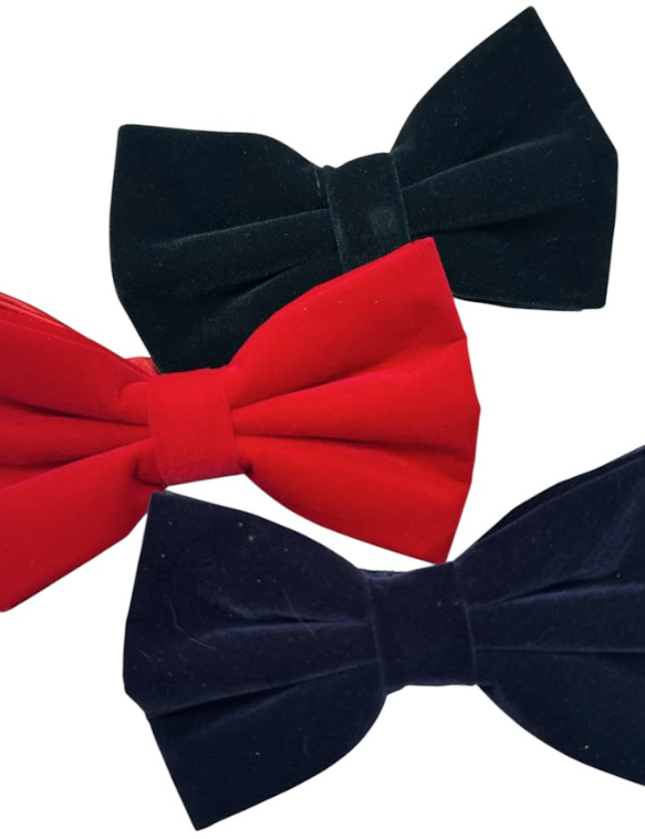 Authentic Velvet Bow Tie