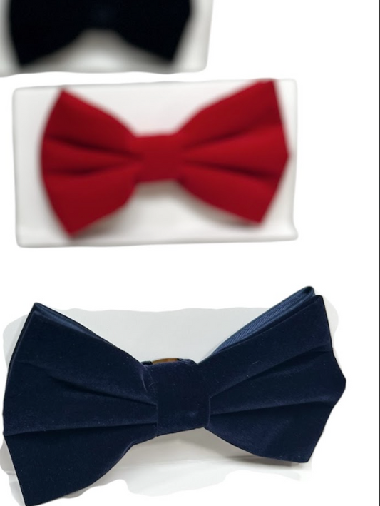 Authentic Velvet Bow Tie