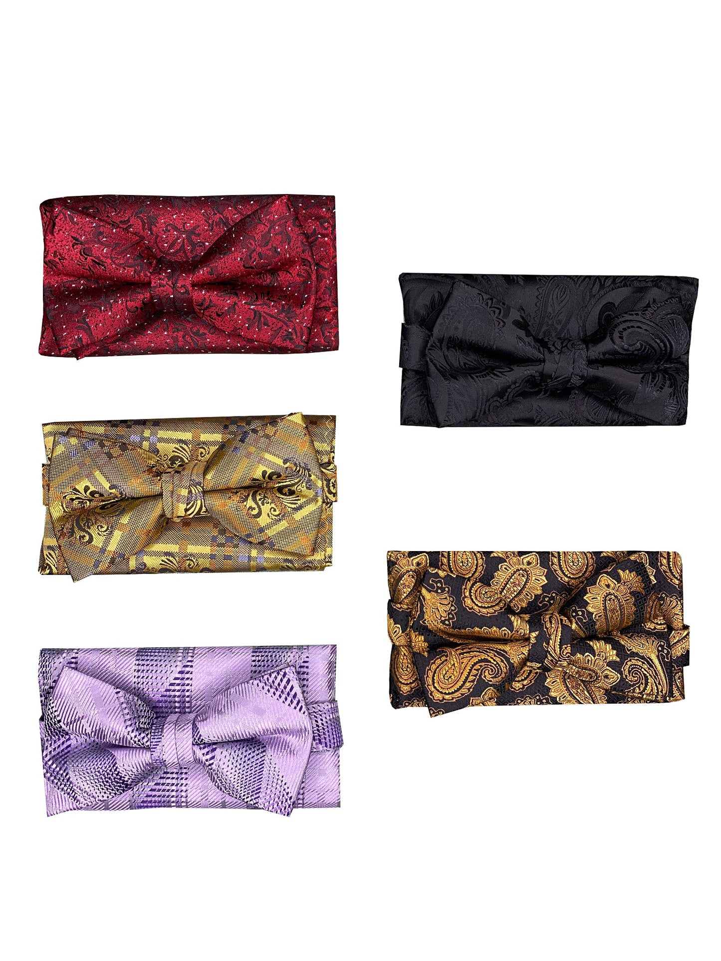 Stacy Adams - Bow Tie & Hanky Set Ready Tied
