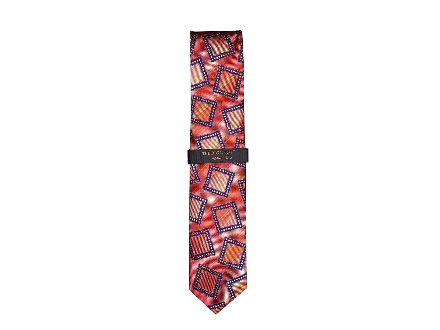 Steven Land Collection - "The Big Knot" - Orange Mosaic Medallion