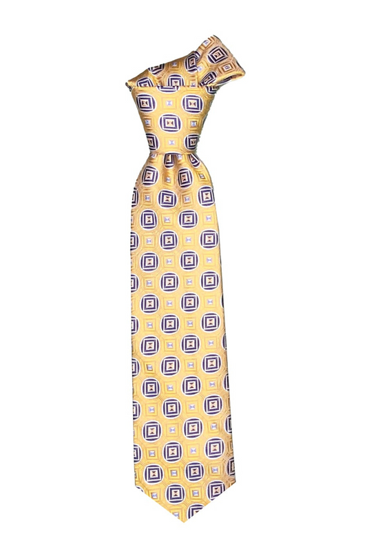 Piattelli Collection - Yellow & Purple Medallion