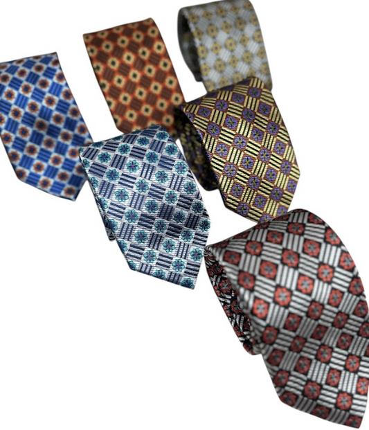 Designer Tie - Medusa Diamond